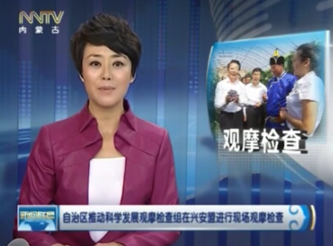 自治區科學發展觀摩檢查組到3052項目觀摩