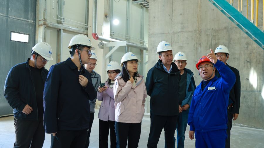 國家發改委國土開發與地區經濟研究所到博源銀根礦業公司調研